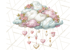 Cupid and Cherub Valentine Clipart PNG Romantic Love Product Image 3