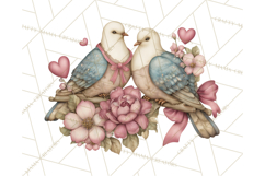 Cupid and Cherub Valentine Clipart PNG Romantic Love Product Image 3