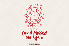 Funny Anti Valentine SVG Bundle| SVG PNG EPS Product Image 19