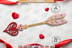 3D Cupid&#039;s Arrows Laser Cut Bundle|Happy Valentine’s Day SVG Product Image 9