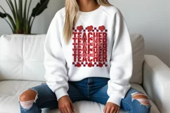 Cupid's Favorite Teacher Valentine SVG T-shirt Design Product Image 2