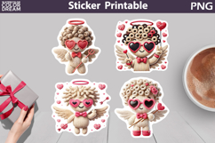 Cupid Sticker | Valentine Sticker Printable Product Image 1