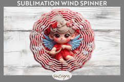 Cupid v8 Wind Spinner Sublimation Product Image 1