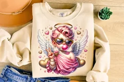 Valentine's Day Cupid PNG, Retro Cupid, Cute Cupid PNG, Love Product Image 3