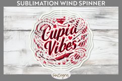 Cupid Vibes v2 Wind Spinner Sublimation Product Image 1