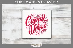 Cupid Vibes v3 Square Coaster Sublimation Product Image 1