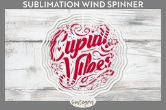 Cupid Vibes v3 Wind Spinner Sublimation Product Image 1