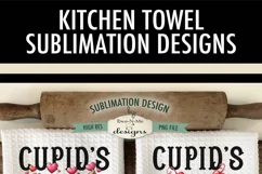 Cupid Coffee Shop Cupid Sweet Shop Towel Sublimation Designs Product Image 4