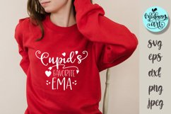 Cupid&#039;s favorite ema svg, love svg Product Image 1