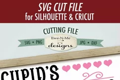 Cupids Sweet Shop SVG | Valentine Sign SVG Product Image 2
