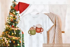 Hot Cocoa & Christmas Movies Sublimation | Retro Christmas Product Image 3