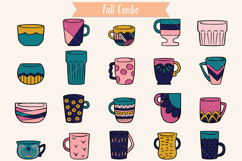 Coffee Cup | Decorated Tea Mug | Hand Drawn Glass Bowl Color Product Image 3