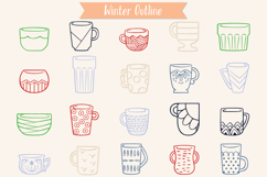 Coffee Cup | Decorated Tea Mug | Hand Drawn Glass Bowl Color Product Image 12