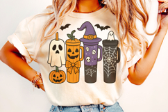 Halloween Obsessive Cup Disorder PNG, Halloween Ghost PNG Product Image 2