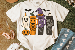 Halloween Obsessive Cup Disorder PNG, Halloween Ghost PNG Product Image 5