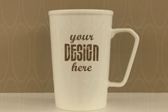 Mockup Coffee cup White mug Kitchen Dishes Mock-ups Photo Product Image 1