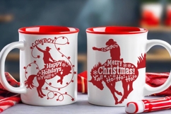 Cowboy Christmas SVG Bundle Merry Christmas Happy Holidays! Product Image 5