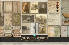 Curiosities Cabinet Vintage Ephemera Product Image 1