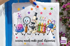 Curious Minds Make Great Discoveries PNG Product Image 1