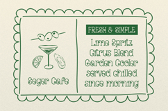 Curlicue Garden | Whimsical Hand Drawn Product Image 6