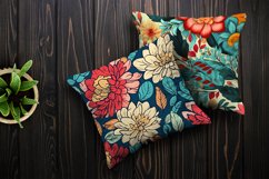 70&#039;s Retro Flowers Seamless Pattern Digital Papers Product Image 3
