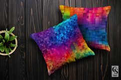Rainbow Pixels Seamless Pattern Digital Papers Product Image 4
