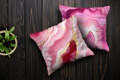 Pink and Gold Agate Pattern Digital Papers Product Image 4