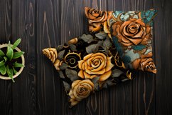 Steampunk Roses Seamless Pattern Digital Papers Product Image 2