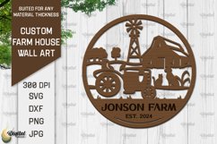 Farmhouse Wall Decor Laser Cut Bundle. Custom Farm Signs SVG Product Image 8