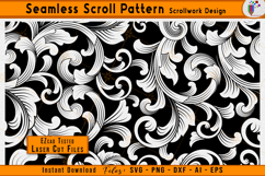 Custom Filigree Scrollwork Laser Engraving Pattern Design