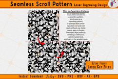 Custom Pattern Filigree Scrollwork Laser Engraving Design