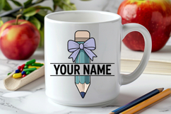 Custom School Name SVG Bundle | Personalized School Name Tag Product Image 10