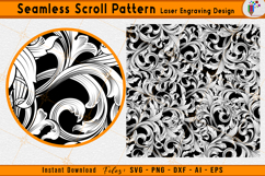 Custom Scrollwork Ornamental Laser Engraving Pattern Files