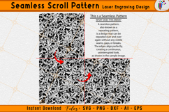 Custom Scrollwork Ornamental Laser Engraving Pattern Files