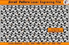 Custom Scrollwork Pattern Gun Firearms Laser Engraving Files
