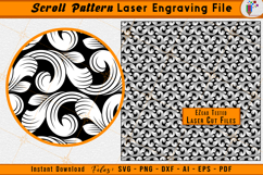 Custom Scrollwork Pattern Gun Firearms Laser Engraving Files
