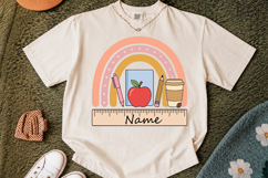 CUSTOM Teacher Name Png, Teacher Name Frame Png Product Image 2