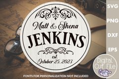 Vintage Sign Bundle | Family Sign Svg | Round Door Signs Product Image 10