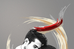 Custom Wedding Portrait Art Illustration Photo Effect Product Image 5