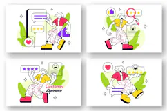6 Customer Experience Illustration Product Image 2