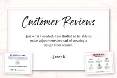 Customizable Resin Care Instruction Template Resin Card Product Image 3