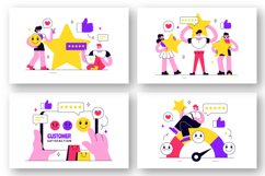 10 Customer Satisfaction Illustration Product Image 3