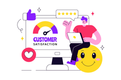 10 Customer Satisfaction Illustration Product Image 4