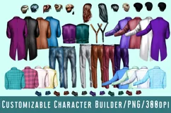 2 grooms with a bouquet, rear view,LGBT wedding.Just married Product Image 2