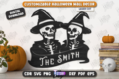 Halloween Wall Decor Laser Cut| Haunted House | Holiday |CNC Product Image 1