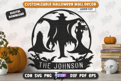 Halloween Wall Decor Laser Cut| Haunted House | Holiday |CNC Product Image 1