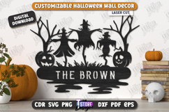 Halloween Wall Decor Laser Cut| Haunted House | Holiday |CNC Product Image 1