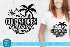 Add a touch of Gulf Shores Alabama magic to your wardrobe with this SVG compatible with Cricut and Silhouette. Craft one-of-a-kind shirts and totes effortlessly.