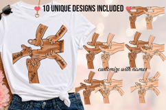 Dad &amp; Kid Hands PNG Bundle | Father's Day Clipart Product Image 2