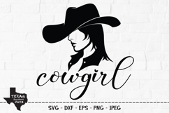Cowgirl SVG, Cut File, Country Shirt Design Product Image 1